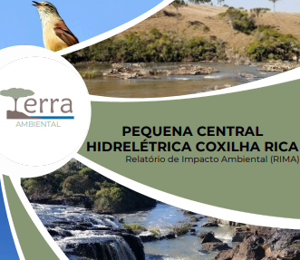 Pequena central hidrelétrica coxilha rica